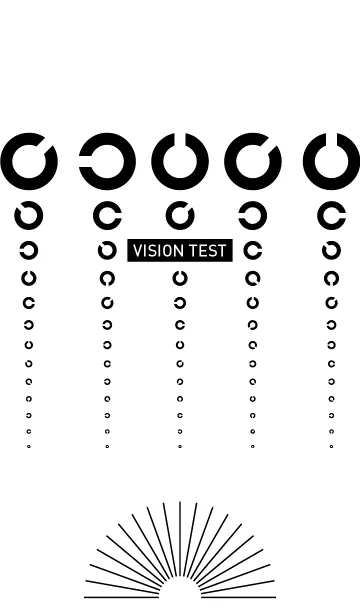 [LINE着せ替え] VISION TEST theme.の画像1