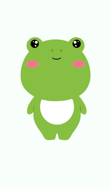 [LINE着せ替え] Face Frog Theme (jp)の画像1