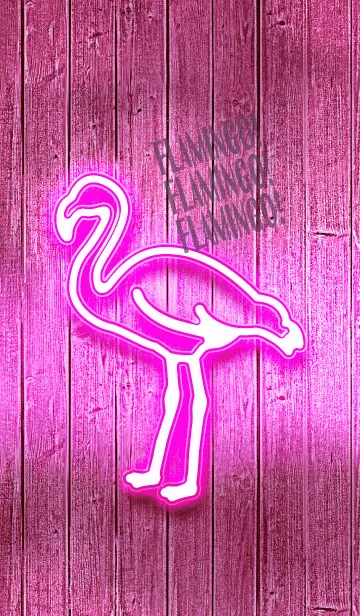 [LINE着せ替え] Flamingo！ Flamingo！ Flamingo！ 3の画像1