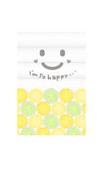 [LINE着せ替え] Happy Lemon Daysの画像1