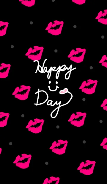 [LINE着せ替え] スマイル-キス19-の画像1