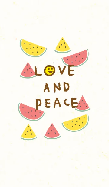 [LINE着せ替え] 夏 スイカ-スマイル28-の画像1