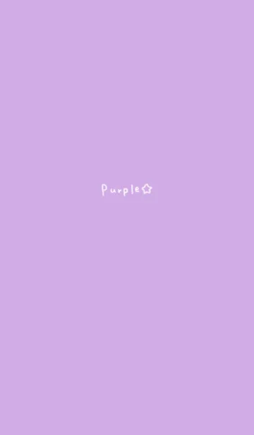 [LINE着せ替え] パステル紫の画像1