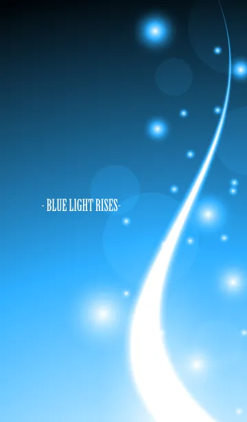[LINE着せ替え] -BLUE LIGHT RISES 3-の画像1