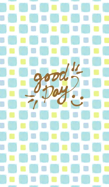 [LINE着せ替え] 水彩モザイク-スマイル24-の画像1