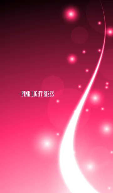 [LINE着せ替え] -ROSE PINK LIGHT RISES-の画像1