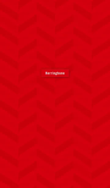 [LINE着せ替え] Herringbone / REDの画像1