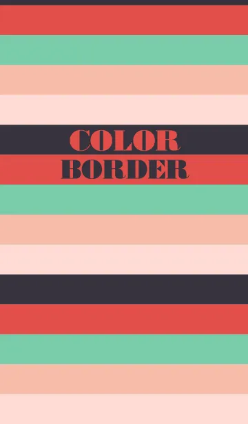 [LINE着せ替え] Color Border #13の画像1