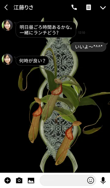 [LINE着せ替え] Nepenthes Louisaの画像3