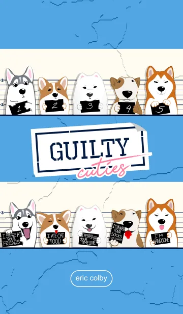 [LINE着せ替え] Guilty Cuties (Dog lover)の画像1