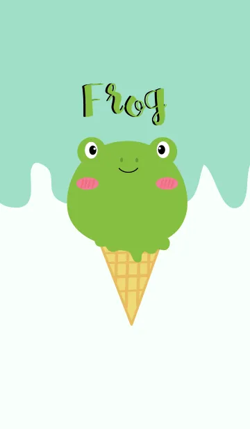 [LINE着せ替え] So Pretty Frog Theme (jp)の画像1