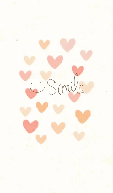 [LINE着せ替え] 大人スマイル-ハート30-の画像1