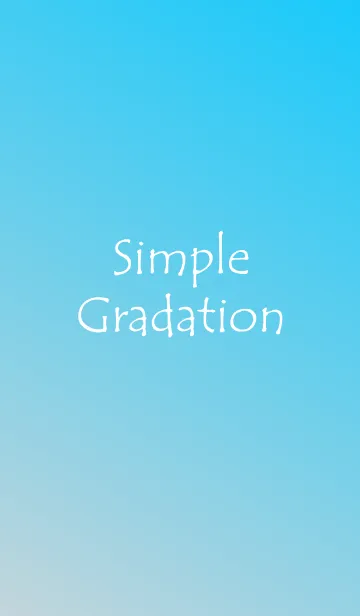 [LINE着せ替え] Simple Gradation -BLUE+GRAY-の画像1