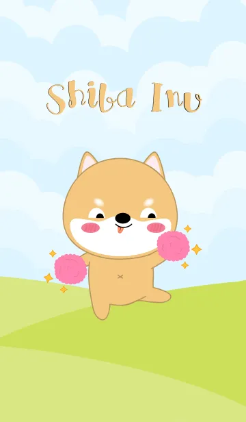 [LINE着せ替え] I'm Lovely Shiba Dog Theme (jp)の画像1