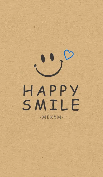 [LINE着せ替え] HAPPY SMILE KRAFT 11 -MEKYM-の画像1