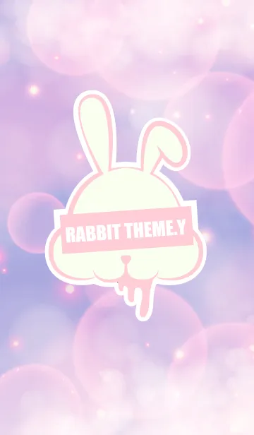 [LINE着せ替え] RABBIT THEME.Y 3の画像1