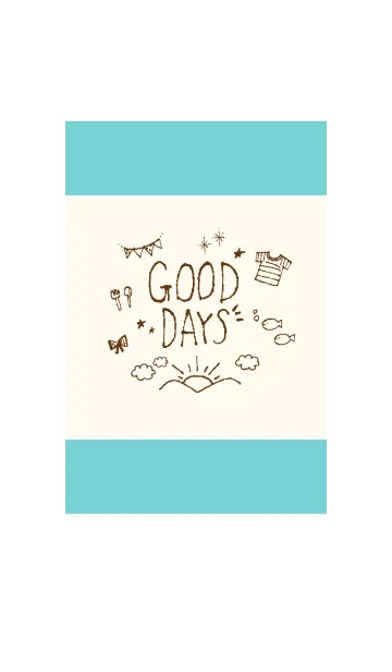 [LINE着せ替え] GOOD DAYS - Simple collection -の画像1