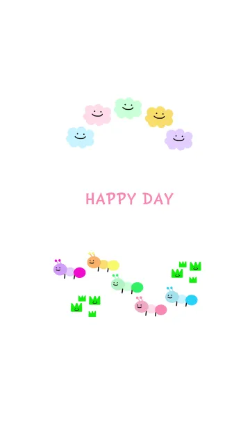 [LINE着せ替え] 運気アップ*スマイルアリ*HAPPY DAY***の画像1