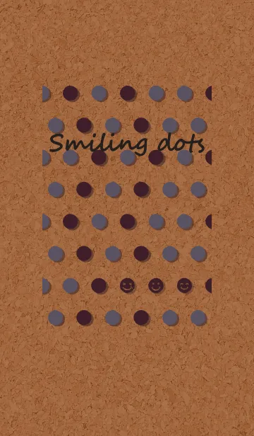 [LINE着せ替え] スマイルドット + アクアの画像1