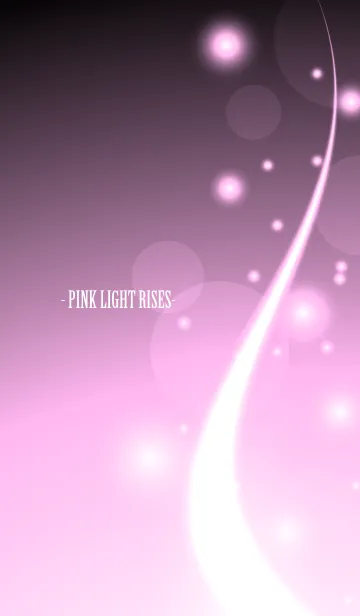 [LINE着せ替え] -PINK LIGHT RISES 4-の画像1