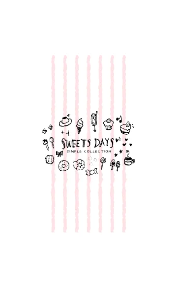 [LINE着せ替え] SWEETS DAYS - Simple collection -の画像1