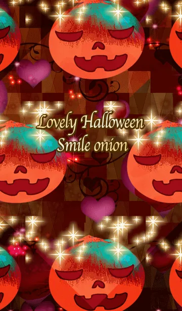 [LINE着せ替え] ラブリーハロウィン スマイル玉ねぎの画像1