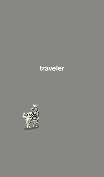 [LINE着せ替え] travel zebraの画像1
