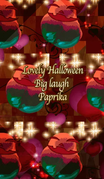 [LINE着せ替え] ラブリーハロウィン ビックロウパプリカの画像1