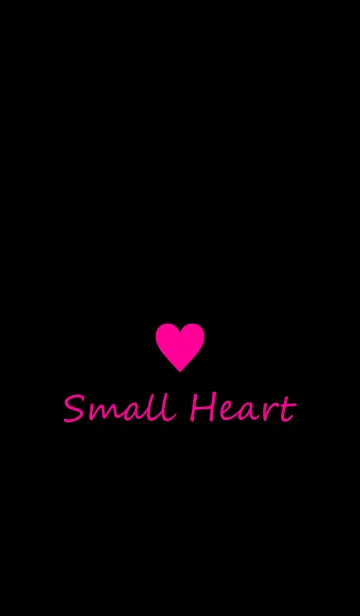 [LINE着せ替え] Small Heart *VIVID.PINK*の画像1