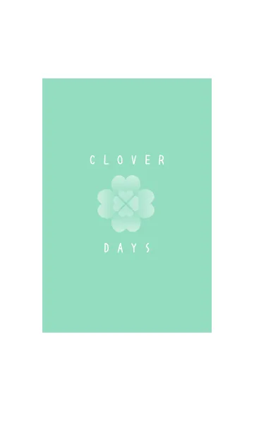 [LINE着せ替え] CLOVER DAYS - Simple collection -の画像1