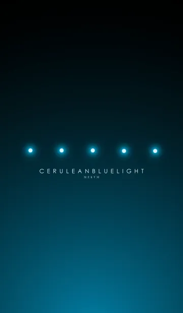 [LINE着せ替え] CERULEAN BLUE LIGHT -MEKYM-の画像1