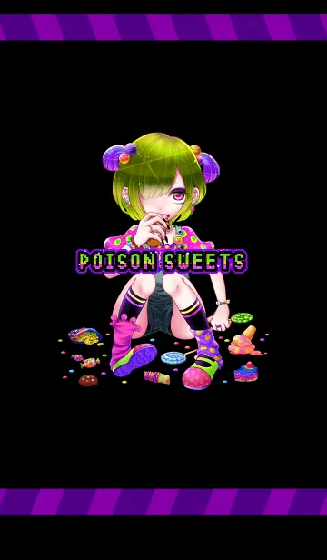 [LINE着せ替え] POISON SWEETS GIRLの画像1