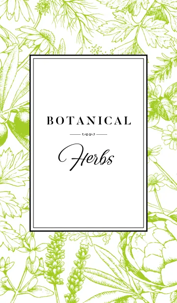 [LINE着せ替え] BOTANICAL - Herbsの画像1