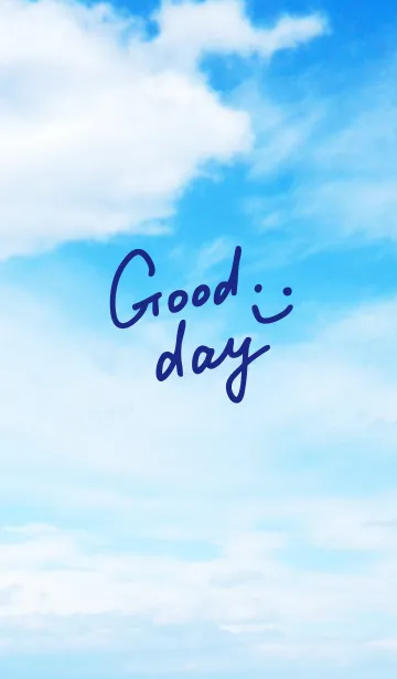 [LINE着せ替え] 空がキレイ-スマイル22-の画像1