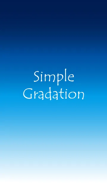 [LINE着せ替え] Simple Gradation -SKY 4-の画像1