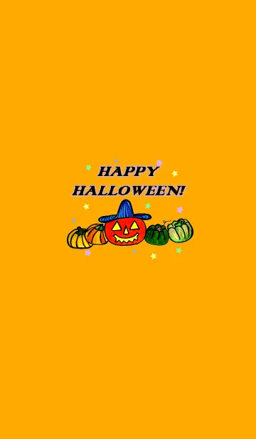 [LINE着せ替え] Happy Halloween！-Kabocha-の画像1