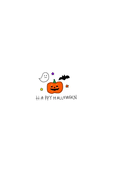 [LINE着せ替え] ハロウィン。シンプルかわいい！の画像1