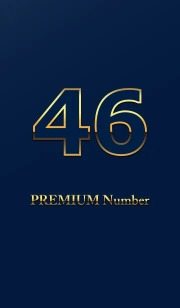 [LINE着せ替え] PREMIUM Number 46の画像1