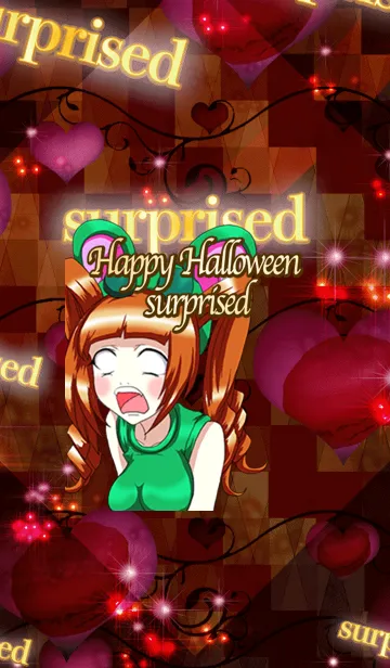 ラブリーハロウィン 驚いたの着せ替えメイン画像