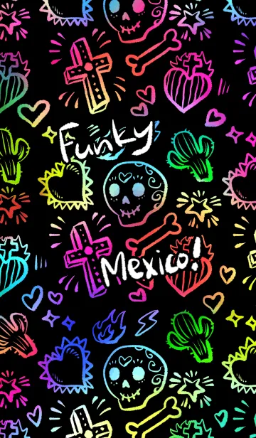 [LINE着せ替え] Funky Mexico！の画像1