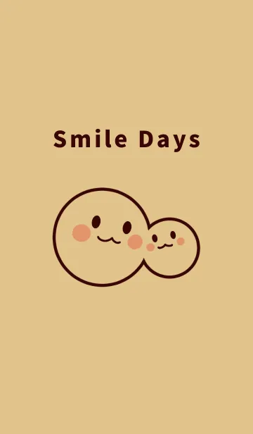 [LINE着せ替え] Smile Days[Natural]の画像1