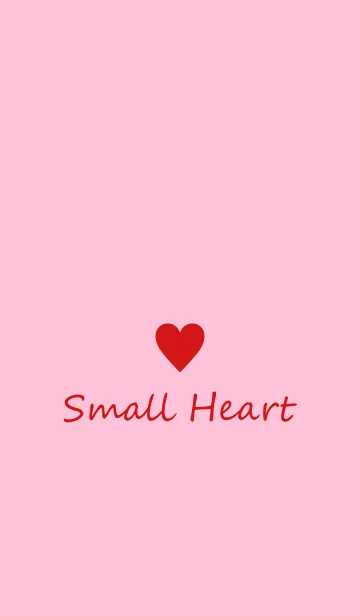 [LINE着せ替え] Small Heart *RED*の画像1