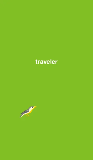 [LINE着せ替え] travel birdの画像1