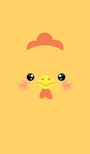 [LINE着せ替え] Face Chicken Theme (jp)の画像1