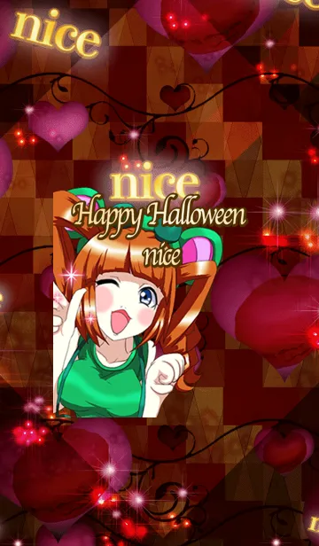 [LINE着せ替え] Lovely Halloween niceの画像1