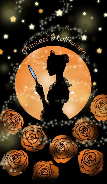 [LINE着せ替え] プリンセス ハロウィンの画像1