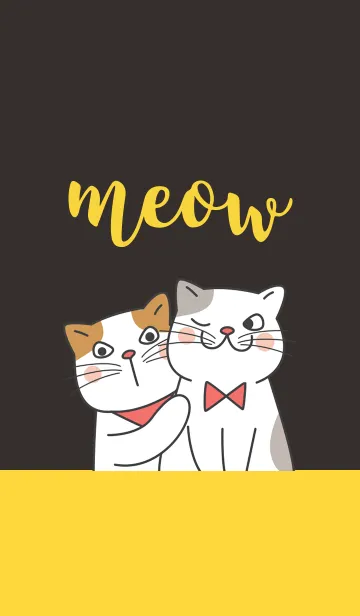 [LINE着せ替え] Me Meowwの画像1