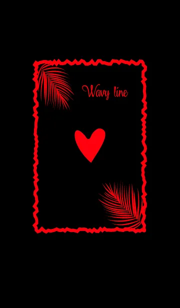 [LINE着せ替え] Wavy line 2.の画像1