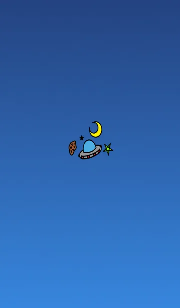 [LINE着せ替え] かわいいゆーふぉーの画像1