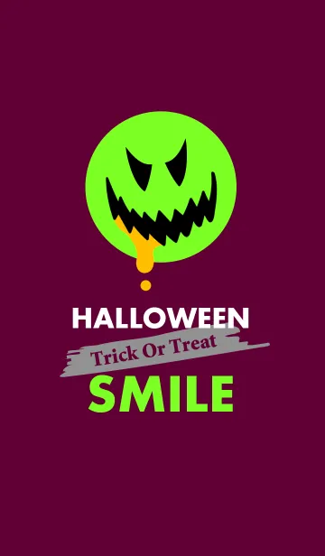 [LINE着せ替え] ハロウィン スマイル スタイル 5の画像1